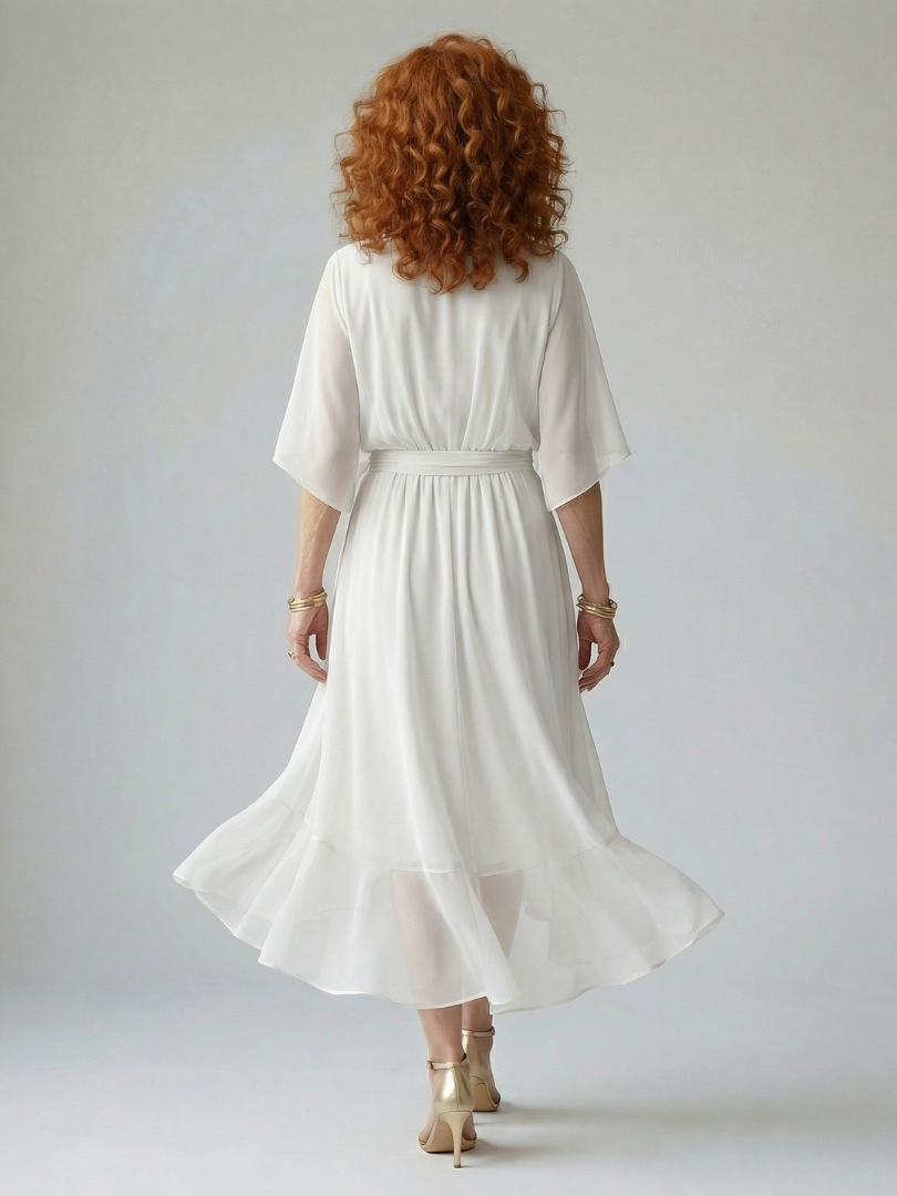 Marina | Midikleid mit leichtem Fall