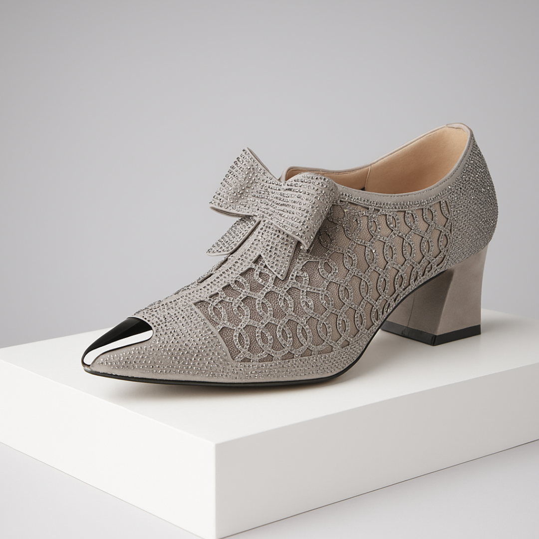 Vivienne | Pumps mit Schleife