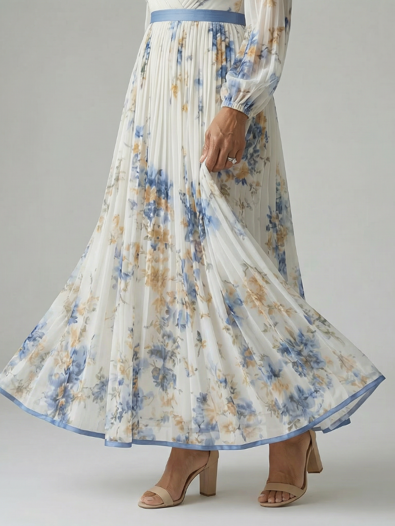 Elisa | Midikleid mit Falten