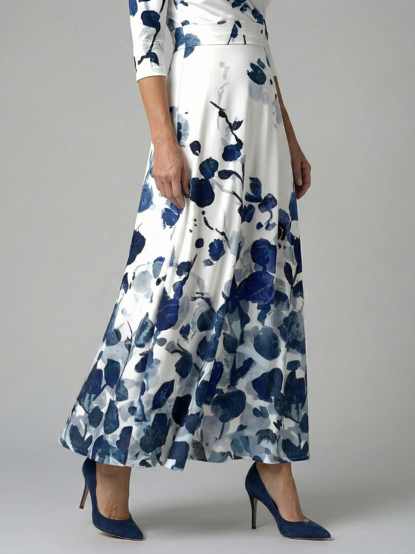 Paula | Midikleid mit Wickelausschnitt