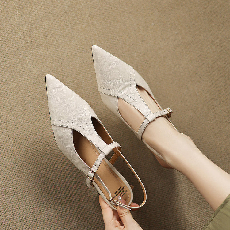 Noir | High Heels aus Echtleder