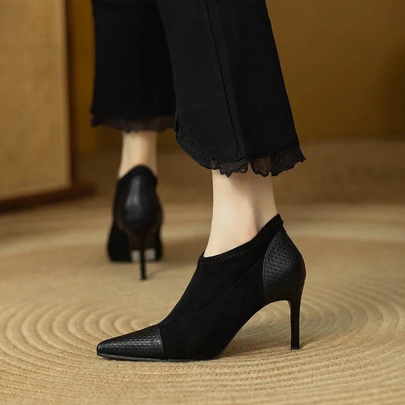 Veronika | High Heels aus Echtleder