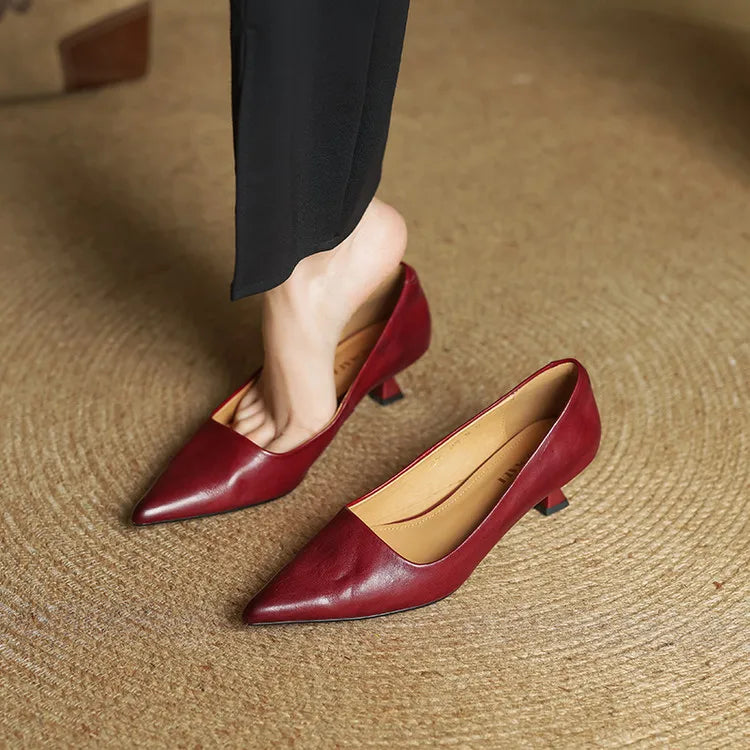 Anok | High Heels aus Echtleder