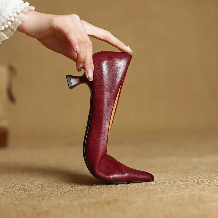 Anok | High Heels aus Echtleder