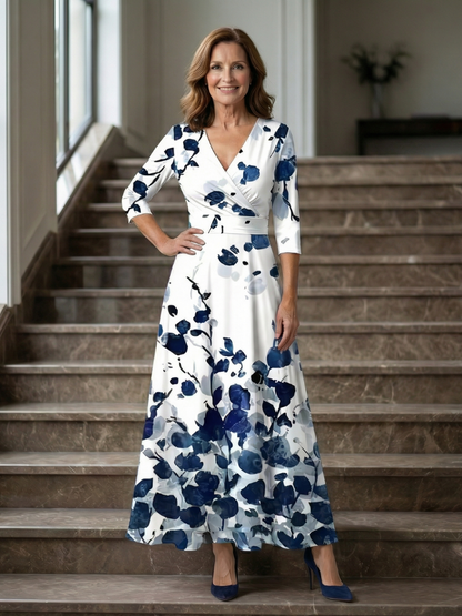 Paula | Midikleid mit Wickelausschnitt
