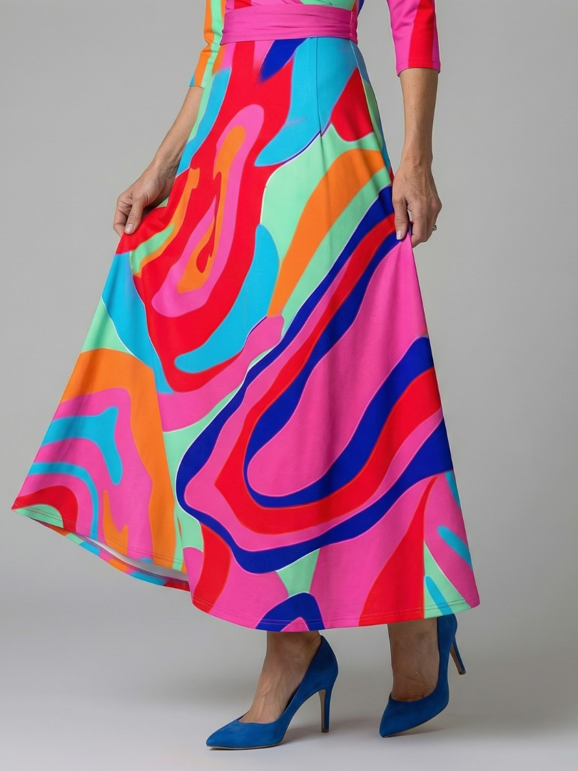 Paula | Midikleid mit Wickelausschnitt