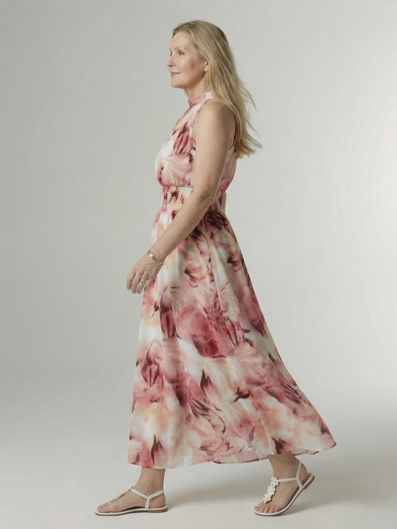 Lara | Midikleid mit Neckholder