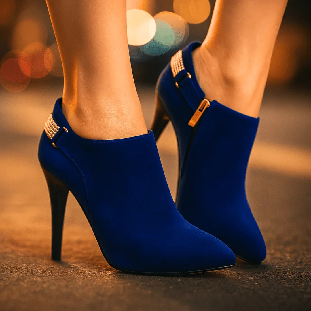 Aurora Bell | Samtstiefel