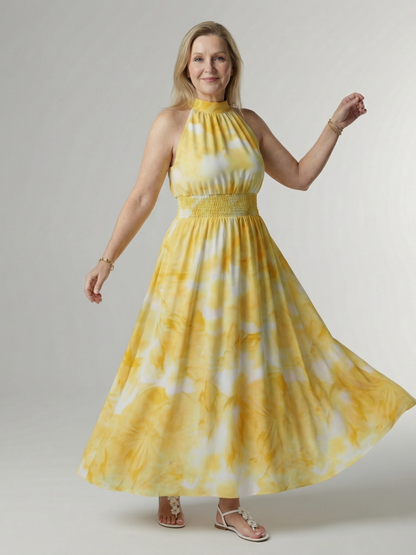 Lara | Midikleid mit Neckholder