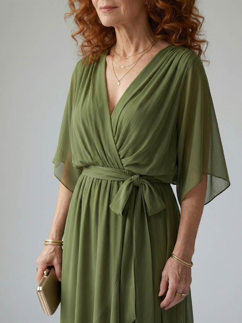 Marina | Midikleid mit leichtem Fall
