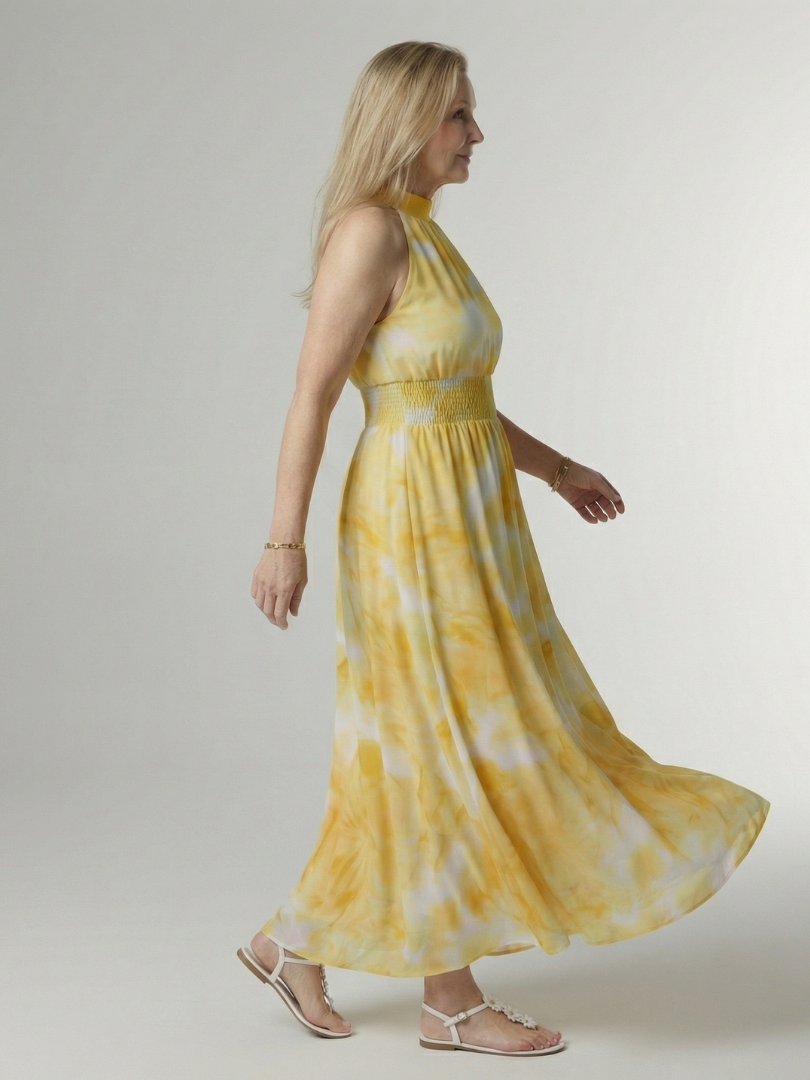 Lara | Midikleid mit Neckholder