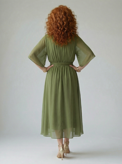 Marina | Midikleid mit leichtem Fall