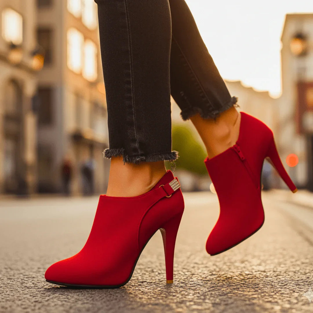 Aurora Bell | Samtstiefel
