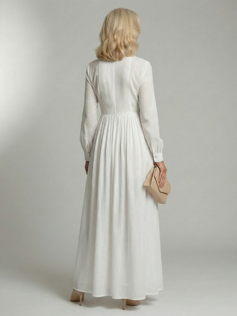 Frieda | Weich fließendes Maxikleid