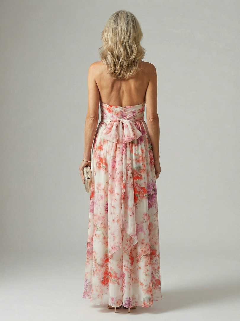 Lina | Fließendes Maxikleid