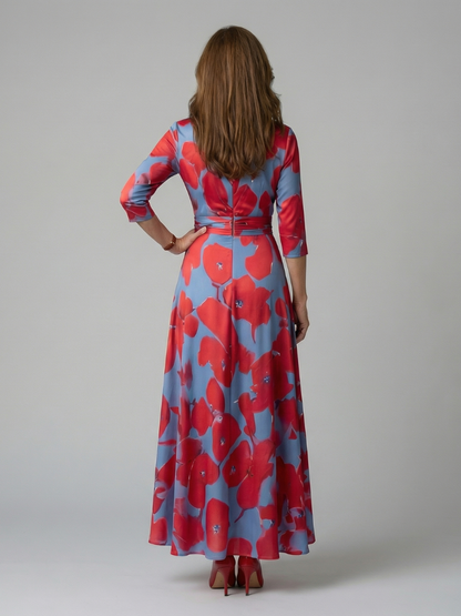 Paula | Midikleid mit Wickelausschnitt