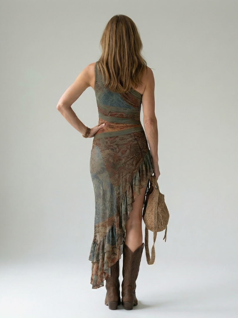 Johanna | Midikleid mit weichem Fall