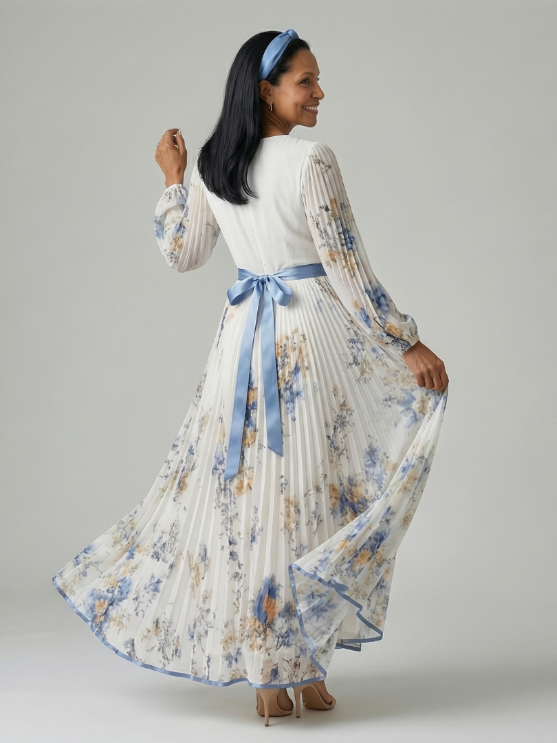 Elisa | Midikleid mit Falten