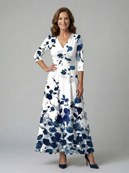 Paula | Midikleid mit Wickelausschnitt