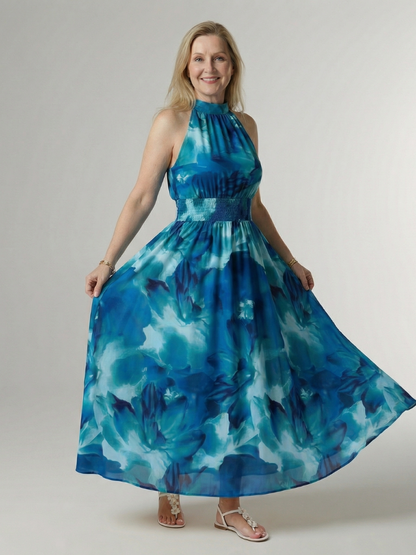 Lara | Midikleid mit Neckholder