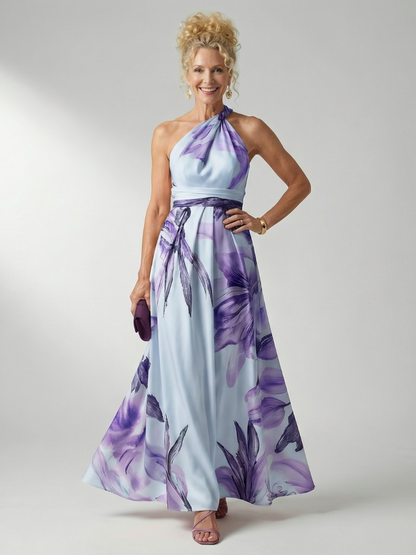 Bianca | Leichtes Maxikleid mit Blumenmuster