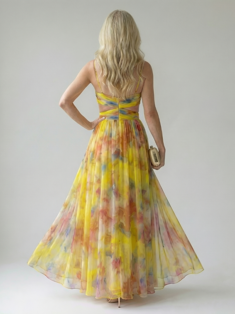 Annika | Maxikleid in weicher Wickeloptik