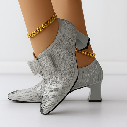 Vivienne | Pumps mit Schleife