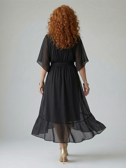 Marina | Midikleid mit leichtem Fall