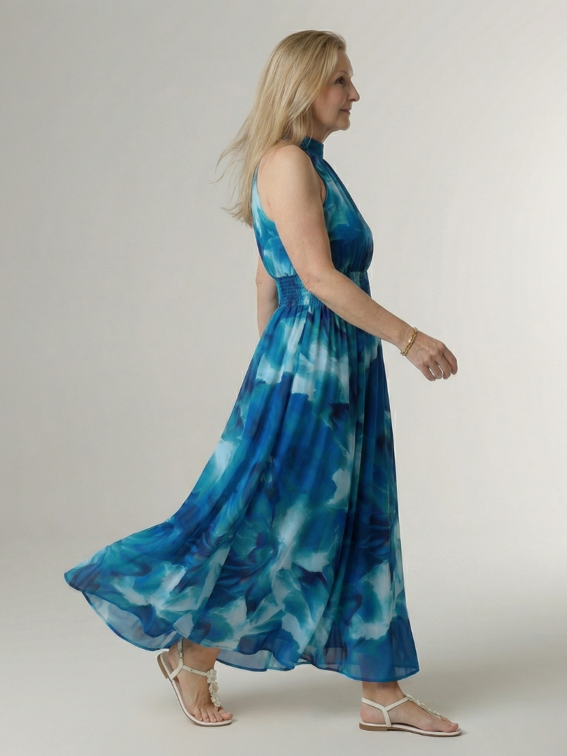 Lara | Midikleid mit Neckholder