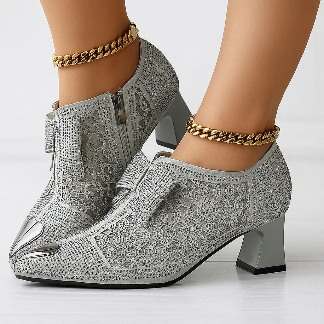 Vivienne | Pumps mit Schleife