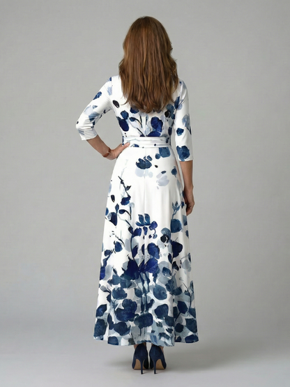 Paula | Midikleid mit Wickelausschnitt