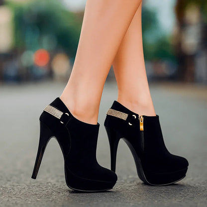 Aurora Bell | Samtstiefel