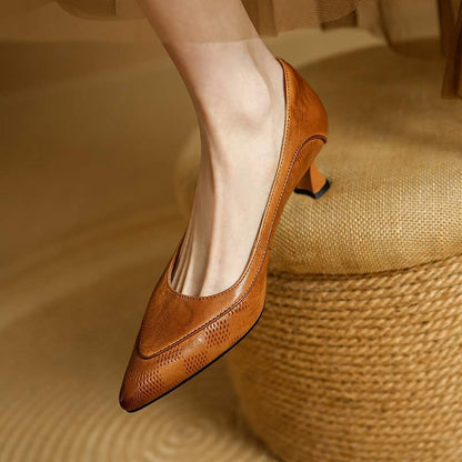 Belle | High Heels aus Echtleder