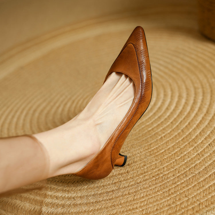 Belle | High Heels aus Echtleder