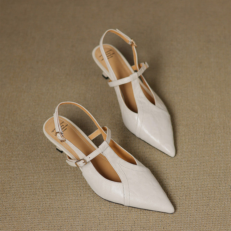 Noir | High Heels aus Echtleder