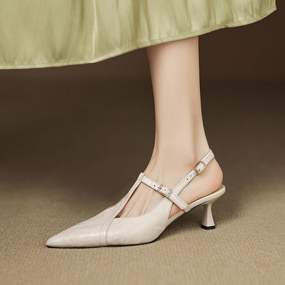 Noir | High Heels aus Echtleder