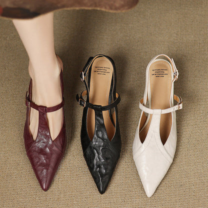 Noir | High Heels aus Echtleder