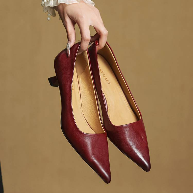 Anok | High Heels aus Echtleder