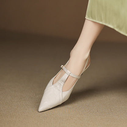 Noir | High Heels aus Echtleder