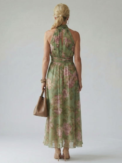 Anja | Midikleid mit gerafftem Neckholder