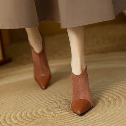 Veronika | High Heels aus Echtleder