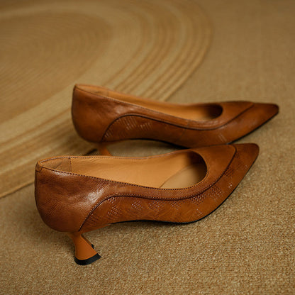 Belle | High Heels aus Echtleder