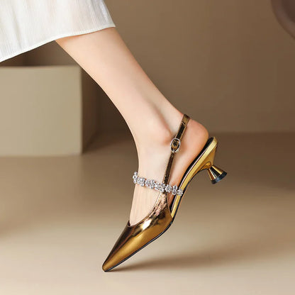 Crysel | Elegante Pumps mit niedrigem Absatz