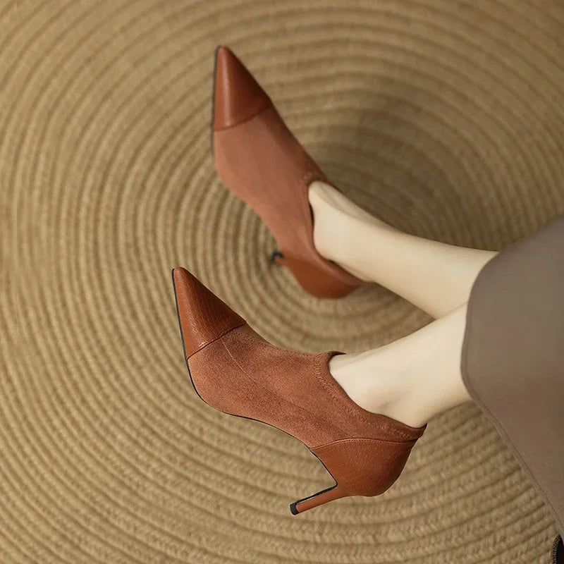 Veronika | High Heels aus Echtleder